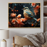 Bluebird Serenade Nature Photography - Bird Wall Art Prints