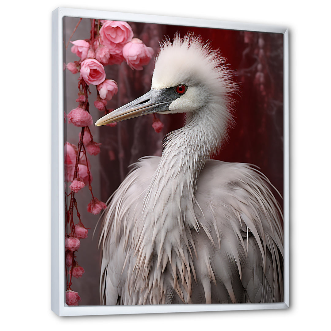 Majestic White Bird Nature Photography - Bird Living Room Wall Art