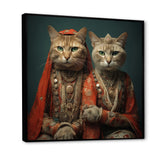 Cats In Retro Fashion - Cat Wall Art Prints