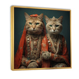 Cats In Retro Fashion - Cat Wall Art Prints