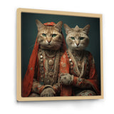 Cats In Retro Fashion - Cat Wall Art Prints