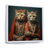Cats In Retro Fashion - Cat Wall Art Prints