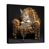 Gangster Glam Cool Cat - Cat Bedroom Wall Art