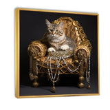 Gangster Glam Cool Cat - Cat Bedroom Wall Art