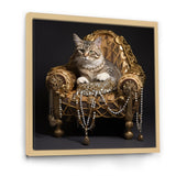 Gangster Glam Cool Cat - Cat Bedroom Wall Art