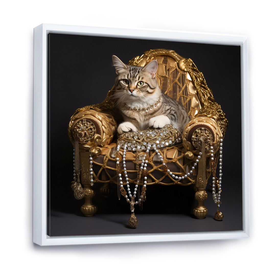 Gangster Glam Cool Cat - Cat Bedroom Wall Art