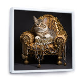 Gangster Glam Cool Cat - Cat Bedroom Wall Art