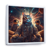 Psychedelic Space Cat - Cat Wall Decor