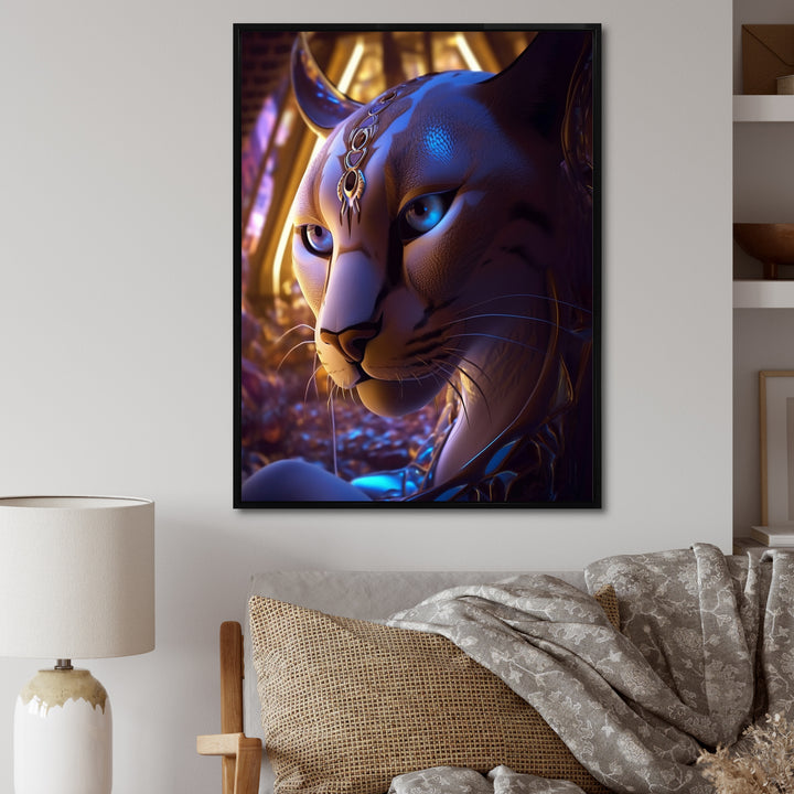 Galactic Space Cat - Cat Wall Art Prints