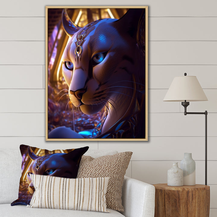 Galactic Space Cat - Cat Wall Art Prints