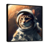 Space Cat Photography - Blue Cat Wall Art