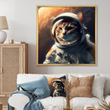 Space Cat Photography - Blue Cat Wall Art