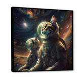Interstellar Space Cat - Cat Bedroom Wall Art