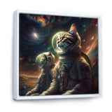 Interstellar Space Cat - Cat Bedroom Wall Art