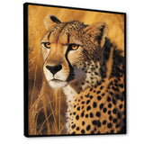 Majestic Cheetah In Savanna Plains - Cheetah Wall Decor