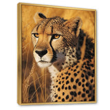 Majestic Cheetah In Savanna Plains - Cheetah Wall Decor