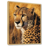 Majestic Cheetah In Savanna Plains - Cheetah Wall Decor