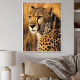 Majestic Cheetah In Savanna Plains - Cheetah Wall Decor