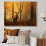 Majestic Deer In Forest Nature Photography - Deer Wall Art Prints