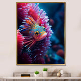 Tropical Red Deep Sea Fish Nature Photography - Fish Home Decor Art