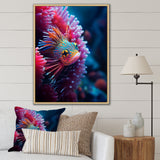 Tropical Red Deep Sea Fish Nature Photography - Fish Home Decor Art