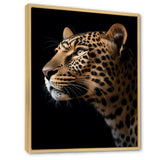 Stunning Portrait Of Leopard Wildlife - Leopard Living Room Wall Art