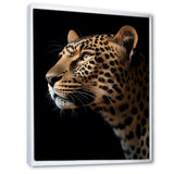 Stunning Portrait Of Leopard Wildlife - Leopard Living Room Wall Art