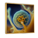 Macro Photography Of Marine Cells - Marine Animals Bedroom Wall Art