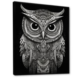 Wisdom Of The White Owl - White Owl Wall Art