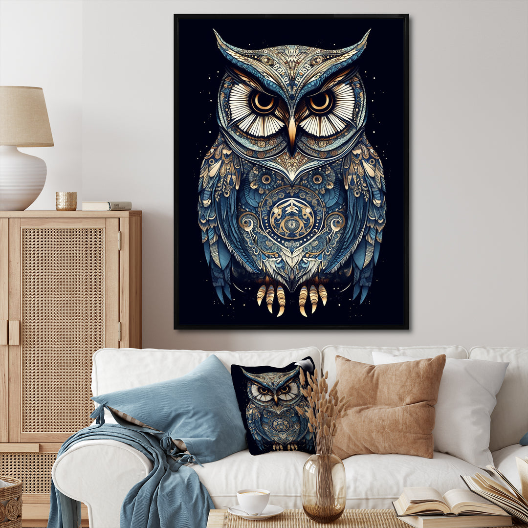 White Owl Magic - Owl Home Decor Art