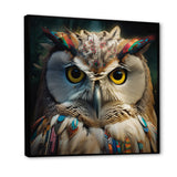 Portrait Of White Owl Wildlife Photography - Owl Bedroom Wall Art