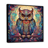 Portrait Of Magical Owl In Enchanted Forest - Owl Wall Art Prints