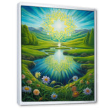 Magical Spring Mandala Over Paradise Valley - Owl Wall Decor