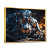 Wild Panter Resting In The Sun - Panther Canvas Wall Art