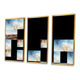 Dreamy New York Scenery Retro Watercolor - Multi-Panels
