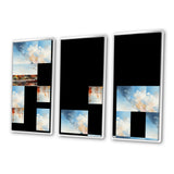 Dreamy New York Scenery Retro Watercolor - Multi-Panels