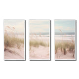 Ocean Spring Bliss Tender Pastel Beach Grass - Multi-Panels