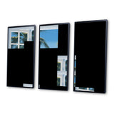 Oceanview Through Open White Window I - Multi-Panels