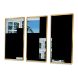 Oceanview Through Open White Window I - Multi-Panels