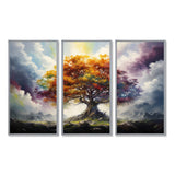 Tree Of Life All Seasons II - Split Panel Canvas Art