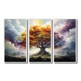 Tree Of Life All Seasons II - Split Panel Canvas Art