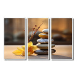 Zen Serenity Cairn Sculpture Balance II - Multi-Panels