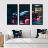 Futuristic Bugatti Sports Car - Multi-Panels