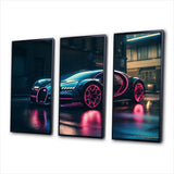 Futuristic Bugatti Sports Car - Multi-Panels