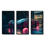 Futuristic Bugatti Sports Car - Multi-Panels