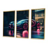 Futuristic Bugatti Sports Car - Multi-Panels