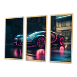 Futuristic Bugatti Sports Car - Multi-Panels