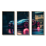 Futuristic Bugatti Sports Car - Multi-Panels