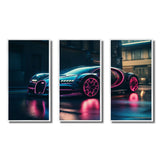 Futuristic Bugatti Sports Car - Multi-Panels