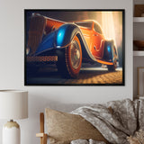 Vintage Old timer Classic Car Elegance - Cars Retro Canvas Wall Art